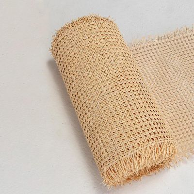 Natural Rattan Cane Pole Wrap Webbing Roll, 14"/16"/18"/20"/24"/36"/40" Width Pre Woven Open Weave Rattan Material, Caning Material Fabric for Furniture, Chair, Cabinet, Ceiling, DIY Projects ( Size :