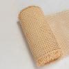 Natural Rattan Cane Pole Wrap Webbing Roll, 14"/16"/18"/20"/24"/36"/40" Width Pre Woven Open Weave Rattan Material, Caning Material Fabric for Furniture, Chair, Cabinet, Ceiling, DIY Projects ( Size : view 1