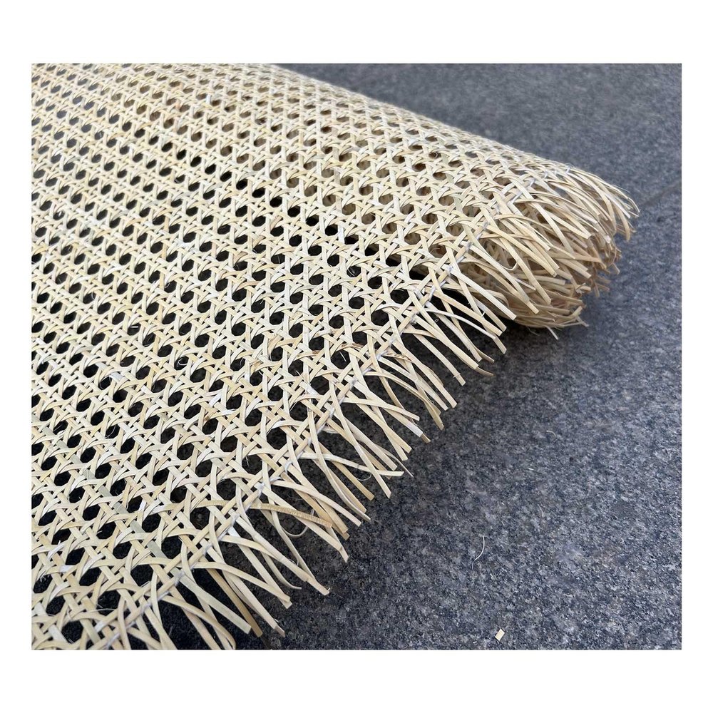 Tophacker Rattan Cane Webbing Roll, Rattan Pressed Cane Webbing Sheet, Woven Cane Material Net, Rattan Material for Chairs, for Furniture Caning Projects (Size : 100cmx300cm(40inx119in))