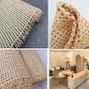 Tophacker Rattan Cane Webbing Roll, Natural Rattan Sheet, Chair Cane Supplies, Rattan Cabinet, Rattan Material, for Caning Projects Furniture Ceiling 20 24 36 40 in (Size : 90cmx100cm(36inx40in)) view 4