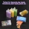 MoeeBtee Diamond Painting Storage Containers, 30 Slots Diamond Painting Accessories and Tools, Diamond Painting Organizer, Diamond Art Storage Case Jewelry Beads Storage Case - Purple view 3
