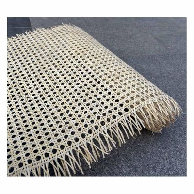 Tophacker Natural Rattan Webbing, Caning Projects, Rattan Cane Webbing Roll, Woven Hexagon Open Mesh, DIY Supplies, for Furniture Chair Table Ceiling (Size : 40cmx200cm(16inx79in))