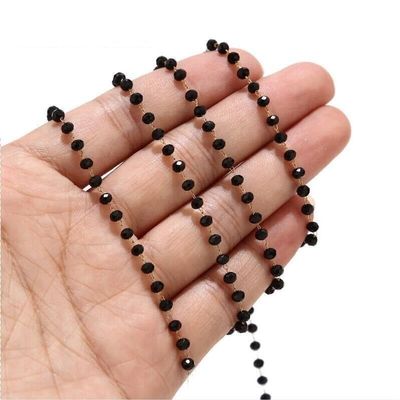GIOTEL Beading Stainless Steel Link Chains for Necklace Jewelry Accessories DIY Making Jewelry Production Chain (Color : Gold, Size : 1m)
