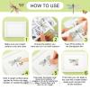 BBTO 12 Sheets Summer Dragonfly Rub on Transfers for Crafts and Furniture Flower Rub on Transfer Stickers Decals for Wood DIY Paper Home Decor, 5.5 x 5.7 Inch view 4