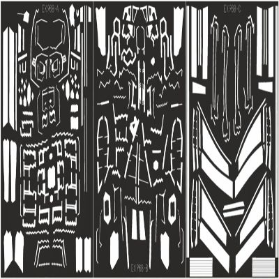 Eduard Sprue Brothers 1:48 Mask - F-35B Lightning II RAM Coating (ITA kit), EDUEX968