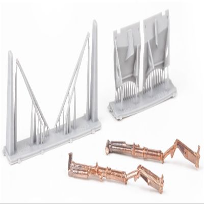 Eduard Sprue Brothers 1:48 Brassin - FM-2 Wildcat Undercarriage Legs [Bronze] (EDU kit), EDU648886