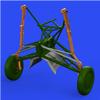 Eduard Sprue Brothers 1:48 Brassin - FM-2 Wildcat Undercarriage Legs [Bronze] (EDU kit), EDU648886 view 2