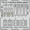 Eduard Sprue Brothers 1:48 Color Zoom PE - F-16D Block 30/40/50 Falcon Seatbelts [Steel] (KIN kit), EDUFE1372 view 1
