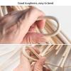 4mm/5mm/6mm Wicker Rattan Material Furniture Repairing, Natural Rattan Webbing Reed, Basket Weaving Kit Braided Rattan Cane Webbing for Chair Making Aroma Stick and DIY Making Supplie (Color : 4mm, view 2