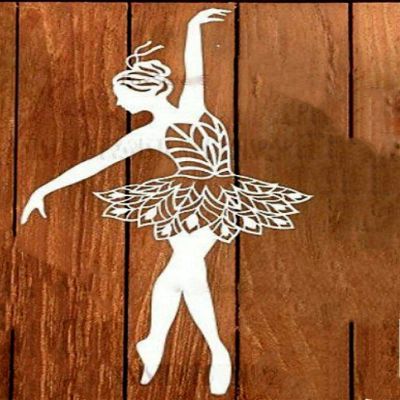 Ballerina Dancing Woman Metal Cutting Dies Die Cut Scrapbooking Decoration Craft