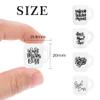 20 PCS Cute Mom Cup Silicone Focal Loose Beads Accessory for DIY Keychains Bracelet Necklace Pens Lanyard Making view 2