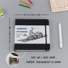 Vanrtto Hardcover Sketch Book, Square Mixed Media Sketchbook 8x8 in 2 Pack view 2