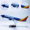 AZIZAT Airplane Models Delta DHL A380 C919 Large 18.5In Aircraft Model Jet Airplane Die-Cast Model Plane Resin for Collection Gift,American Southwest view 2