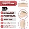 ELW Leather Strap, 8-9 Oz, 4 inch wide x 40", Cowhide Veg Tan Leather Belt Blank, Leather Strips, Tooling Leather, Tan Straps for Crafts, Belt Making & Crafting Blank Hide view 2