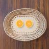 EXCEART 4pcs Natural Wood for Crocheting Oval Round Shape Wooden Bottoms Unfinished Design for Crafting Smooth Easy to Clean for Knitting and Weaving Projects view 4