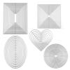 Briartw 70 PCS Basic Line Frame Cutting Dies for Card Making Metal Stencil for DIY Scrapbook Handmade Invitation Card Postcard Release Stress Embossing Decoration Crafts Tool view 1