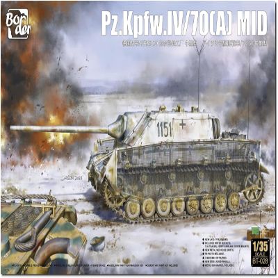 Border Models BT028 1/35 Jagdpanzer IV L/70, Panzer IV/70(A) mid