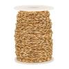 GIOTEL Beading 1 Meter Stainless Steel Bead Links Rhombus Chains Findings Suitable for DIY Necklaces Bracelet Jewelry Making Accessories Supplies Jewelry Production Chain (Color : Steel Color) view 2