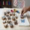 CraftsofIndia Animals and Birds Wooden Blocks for Stamping, Block Printing on Textiles, Pottery Crafts,Henna, Wall Painting (Set of 15) view 3