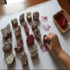 CraftsofIndia Animals and Birds Wooden Blocks for Stamping, Block Printing on Textiles, Pottery Crafts,Henna, Wall Painting (Set of 15) view 4