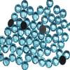 Allstarco SS6 1.8mm Blue Aquamarine Y202 Hotfix Flat Back Crystal Rhinestones DMC Iron On Strass for Nail Art Heat Set Gems Embelishments (10 Gross) - 1440 Pieces view 1