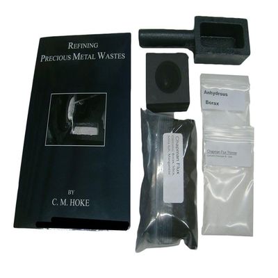 Refining Precious Metal Wastes + Chapman Flux,Thinner,Borax +2 Molds