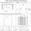 JIAHESHYP Wall Mount Art Drying Rack for Classrooms, Art Studios and Home Use, 20 Shelves, Space-Saving Shelves, Art Work and Paint Drying Rack, Black+White view 3