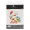 Cross Stitch Embroidery Kits for Adults, Kids and Beginners - Christmas - Snowman and Bear 12x13cm/4,73x5,12 14 Count view 3