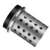 DZQ Perforated Casting Flask Vacuum Casting Stainless Steel Wall Flanged with Rubber Sprue Base(4" x 6") view 2