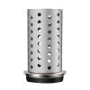 DZQ Perforated Casting Flask Vacuum Casting Stainless Steel Wall Flanged with Rubber Sprue Base(5" x 10") view 1