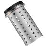 DZQ Perforated Casting Flask Vacuum Casting Stainless Steel Wall Flanged with Rubber Sprue Base(5" x 10") view 2