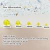 Xinhongo Crystal Glass Beads 200 Pieces 6mm Round Faceted Glass Spacer Beads for Jewelry Making Bracelet Earring Necklace DIY Craft Supplies(Gold Yellow) view 2