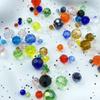Xinhongo Crystal Glass Beads 200 Pieces 6mm Round Faceted Glass Spacer Beads for Jewelry Making Bracelet Earring Necklace DIY Craft Supplies(Gold Yellow) view 4
