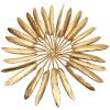 FeelfunFeather 120pcs Gold Goose Cochettes Feather Natural Bulk 4-6 inch 10-15cm for Wedding Party Christmas Decorations DIY Crafts Goose Cochettes Feather view 3