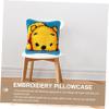IWOWHERO Pillow Cover Decorative Pillowcase Plush Pillowcase Material Kit DIY for Couch Sofa Chair view 2