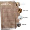 IWOWHERO Pillow Cover Decorative Pillowcase Plush Pillowcase Material Kit DIY for Couch Sofa Chair view 4