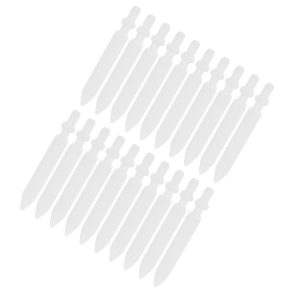 TEHAUX 20pcs Nylon Marker Pen Tips 0.7mm Replacement Nibs for Paint Pens Easy Install