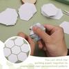 Hex Patchwork Templates,100Pcs Hexagonal Paper Piecing Template DIY Patchwork Modelboard Quilting Templates Sewing Craft DIY Stitching Tool(16mm Hexagonal) view 2