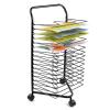 JIAHESHYP Art Drying Rack Mobile Cart for Painting Craft Artwork Canvas Storage, Stackable Metal Art Rack Power Coated for Classroom, Art Club view 1