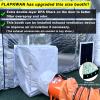FLAPKWAN Inflatable Paint Booth 23X13X10FT with Three Blowers Portable Spray Booth for Car Painting and Polishing Workstation with Oversized Air Exchange System view 2