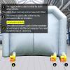 FLAPKWAN Inflatable Paint Booth 23X13X10FT with Three Blowers Portable Spray Booth for Car Painting and Polishing Workstation with Oversized Air Exchange System view 4
