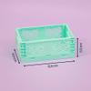 Craftelier - Box for Organisation and Storage of Craft Materials | Foldable and Stackable Design | Small Size - Open Box Measures 13,5 x 9,5 x 9,5 x 5,5 cm - Colour Turquoise view 2