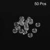 uxcell Earring Pads, 20pcs - Silicone Clip-on Earring Backs, Soft Earring Backs Replacements Earrings Cushions (Clear,7mm) view 3