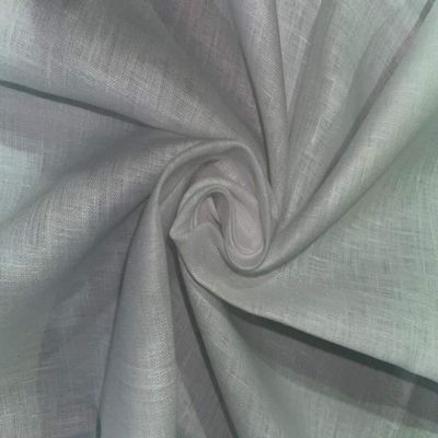 70 lea X 70 LEA White Pure 100% European Linen Fabric Premium Shirting 58 inch Wide Dyeable White