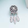 925 Sterling Silver Bead Silver Dream Catcher Beads Fit Pandora Women Bracelet Necklace DIY Jewelry view 1