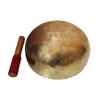 KALARAMBH Handmade Brass Singing Bowl Tibetan Buddhist Prayer Instrument with Wooden Stick Music Therapy Meditation Bowl - Yellow view 4