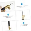 2sets Handle Punching Needles for Embroidery and Knitting Smooth Hook Needles for Easy Stitching and Crafting for Projects and Clothing Embellishments view 3