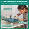 Teexpert Deep Pour Epoxy Resin, 3 Gallon Epoxy Resin Kit for 2-4" Pour Depths, Crystal Clear & High Gloss, Bubble-Free Casting Resin for River Tables, Flower Preservation and Mold Crafts - 2:1 Mix view 4