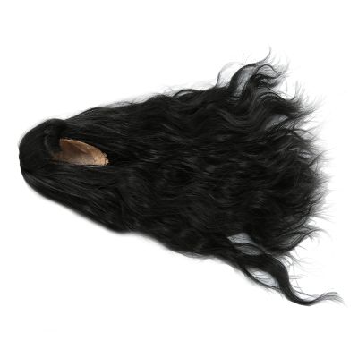 1/6 Doll Wig, Decoration Soft Touch Jointed Doll Wig Heat with Bangs for Doll Dress Up (Black)