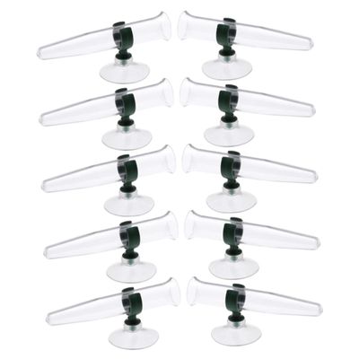 VILLFUL 16Pcs Floral Water Tubes for Arrangements Transparent Vials for Keeping and Plant Decoration